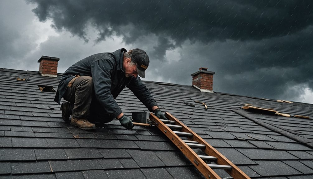 Professional steel roof replacement installation in Fairview NJ showing modern metal roofing system